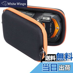 �y���������zKhanka ��p�ی���[�P�[�X �݊��i RICOH ���R�[ WG-80/WG-70/WG-60/WG-50/WG-40/WG-30 �f�W�^���J���� (�I�����W�F�̃W�b�p�[)