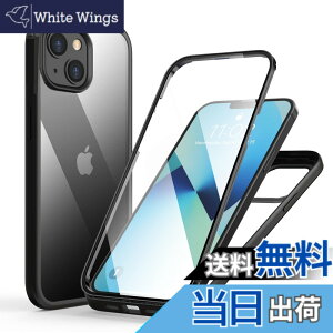 �y���������zMQman iPhone13mini �P�[�X �O�ʃK���X+�w�ʃK���X 360°�S�ʕی� 100����ʃ^�b�`���x �ϏՌ� �����K���X �t�����g+�o�b�N�v���[�g �y�� ���C�����X�[�d�Ή� �O�� ���� �J�o�[ (iphone13mi