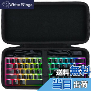 �y���������zco2CREA ���[�P�[�X �݊��i Razer Huntsman V3 Pro Mini/Huntsman Mini �Q�[�~���O�L�[�{�[�h �e���L�[���X (�u���b�N)�i�P�[�X�̂݁j