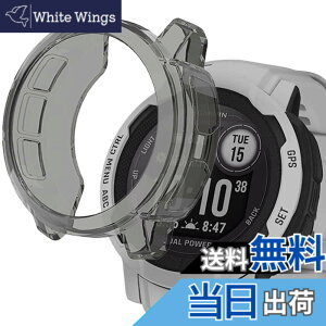 �y���������zMiimall �Ή�GARMIN(�K�[�~��) Instinct2S ��p�P�[�X Garmin Instinct2S �J�o�[ �\�t�g �V���v�� TPU�ގ� �C�菝�h�~ �y�� ���^ �h�Ռ� Garmin Instinc2S �ی�P�[�X �o���p�[�i�u���b�N�j