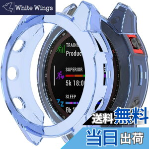 �y���������zMiimall�Ή�Garmin Epix Gen2/Epix Steel�P�[�X TPU�ގ� �\�t�g �Ռ��z�� �y�� ���^ �K�[�~�� Epix Gen2 �J�o�[ �����h�~ �����Ή� �E���ȒP Epix Gen2�ی�J�o�[ �o���p�[�i�N���A�u���[�j