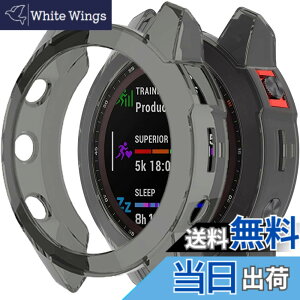 �y���������zMiimall�Ή�Garmin Epix Gen2/Epix Steel�P�[�X TPU�ގ� �\�t�g �Ռ��z�� �y�� ���^ �K�[�~�� Epix Gen2 �J�o�[ �����h�~ �����Ή� �E���ȒP Epix Gen2�ی�J�o�[ �o���p�[�i�N���A�u���b�N�j