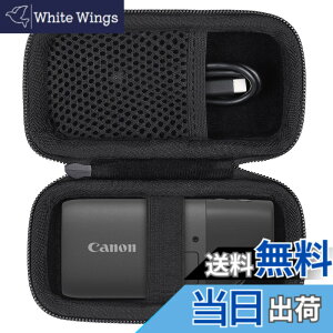 �y���������zCanon�i�L���m���j�R���p�N�g�f�W�^���J���� PowerShot ZOOM Black Edition �Ή� ��p���[�P�[�X�i�P�[�X�̂݁j- Aenllosi