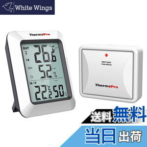 �y���������zThermoPro�T�[���v�� ���x�v �����x�v���C�����X ���O �������x�v �ō��Œቷ���x�l�\�� �����x LCD��t����� �u���|�����p�^�C�v �}�O�l�b�g�t TP-60S