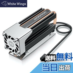 �y���������zGRAUGEAR M.2 2280 SSD�q�[�g�V���N �A���~�j�E�� 25mm�̍���PWM�t�@�� ��̏����̃q�[�g�p�C�v ���w�̃q�[�g�V���N�f�b�L �T�[�}���p�b�h�Ƃ����f�U�C�� NVME PCIe SATA NGFF M.2 SSD�ɋ���