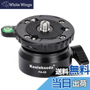 "�y���������zKoolehaoda �O�r���x�����O�x�[�X�J�������x���[�A�X�Ίp15°�A �� �L���m���p1/4""-3/8"" �l�W��уI�t�Z�b�g������A�j�R���p�ADSLR�J�����iPA-55�j"