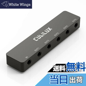 �y���������zCubilux �}���`�I�[�f�B�I�X�v���b�^�[�A�X�e���I3.5mm�C���z��5���z��A5�E�F�C�w�b�h�z��AUX�����
