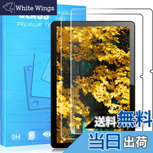�y���������z�y2���Z�b��p�K���X�ی�zFOR NEC LAVIE Tab T10 T1055/EAS PC-T1055EAS �^�u���b�g 10.1 �C���` �p�̃K���X�t�B���� �d�x9H ���{���f�ވ��Ɏq�� ���^0.33mm ��U�h�~ ������ �ϏՌ� FOR Lenovo Tab 