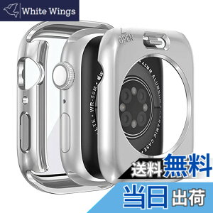 �y���������zYUGYUG for Apple Watch Series SE2/SE/6/5/4 44mm �P�[�X �A�b�v���E�H�b�`SE2/SE/6/5/4 44mm �P�[�X PC�f�� IP68 �h���P�[�X 360�Ǔx �A�b�v���E�H�b�` �J�o�[ �K���X�t�B���� ��̌^ ���{���Ɏq�� 