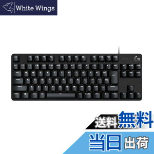�y���������zLogicool G �Q�[�~���O�L�[�{�[�h G413TKLSE �L�� �e���L�[���X �^�N�^�C�� �m���ȑŌ��� ���{��z�� ���ϋv�� PTB �L�[�L���b�v �Q�[�~���O �L�[�{�[�h ���J�j�J���L�[�{�[�h G413 PC wi
