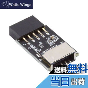 �y���������zCablecc USB 3.1 �t�����g�p�l���\�P�b�g Key-A Type-E to USB 2.0 9�s�� 10�s�� ���C���{�[�h�w�b�_�[ �I�X�����A�_�v�^�[