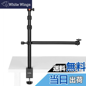 �y���������zSmallRig �J�����A�[�� �f�X�N�J�����X�^���h ����r 3�i�K�L�k���A�[��+�⏕�����A�[�� 1/4�l�W�t���X�}�z�z���_�[�t�� ���R�_�� �A���~�� �ω׏d2Kg �J�����p�O�r/LED���C�g/�O