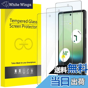 �y���������zJETech Google Pixel 6a�p �t���ی�t�B���� 6.1�C���` �����K���X�t�B���� �w��ID�Ή� HD�N���A 3���Z�b�g