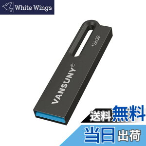 �y���������zVansuny USB������ 128GB USB3.2 Gen1 �ő�Ǐo���x120MB/s ���� ������ �h�� USB�������[128�M�K ��e�� Windows PC�ɑΉ�(��)