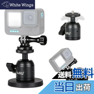 �y���������zHSU �_�� �}�O�l�b�g �J�����}�E���g ���C�X�^���h 360°��]�\ ���R�_�� �}�O�l�b�g 1/4�l�W �t���̃A���~�� �O�r�A�_�v�^�[ �ԍڃJ�����}�E���g ��჌�t/�X�g���{/DSLR/GoPro Hero