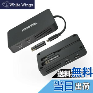 �y���������zPlugable USB-C HDMI �O���t�B�b�N�ϊ��A�_�v�^�[ ���j�^�[ 4 ��ڑ��\