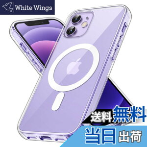 �y���������zJETech iPhone 12 mini �}�O�l�b�g �P�[�X(5.4�C���`�p) MagSafe ���C�����X�[�d�Ή� �Ռ��z�� �o���p�[�J�o�[ �����h�~ �����o�b�N (�N���A)