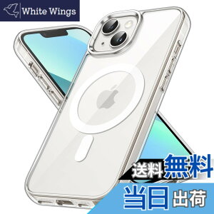 �y���������zJETech iPhone 13 mini �}�O�l�b�g �P�[�X(5.4�C���`�p) MagSafe ���C�����X�[�d�Ή� �Ռ��z�� �o���p�[�J�o�[ �����h�~ �����o�b�N (�N���A)