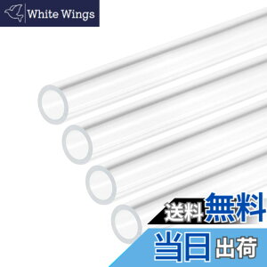�y���������zDMiotech 4�{ 6mm x 8mm x 300mm �N���A �A�N�����p�C�v �����v���X�`�b�N�`���[�u �����كp�C�v ����V�X�e���z�Ǘp