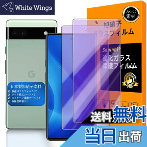 �y���������z�y Seninhi �z�Ή� Google Pixel 6a �u���[���C�g�t�B���� �y2���Z�b�g ���{���f�� - �� �i�� �z�Ή� Pixel6a �t�C���� �����K���X �t�� Google Pixel 6a 5G �K���X�t�C���� �O�[�O���s�N�Z��6a 