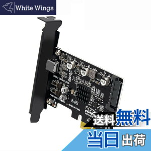 �y���������zNFHK USB 3.2 Gen2 Type-C 20Gbps USB-C - PCI-E 4X Express�J�[�h�A�_�v�^�[ �f�X�N�g�b�v�}�U�[�{�[�h�p