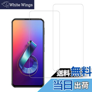 �y���������z�y2���Z�b�g�zKPNS ���{�f�ސ� �����K���X ASUS Zenfone 6 ZS630KL �p �K���X�t�B���� �����K���X �J�o�[ �ی�t�B����