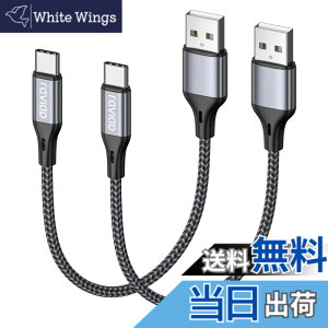 �y���������zRAVIAD USB Type C �P�[�u���y0.3m/2�{�Z�b�g�z�^�C�v C �P�[�u�� 3A �}���[�d �����f�[�^�]�� ���ϋv�i�C�����҂� USB-A to USB-C �P�[ �u�� Redmi 9T�AXperia XZ3 XZ2 XZs�AGalaxy S21 S10+ S9 S8�ANote 10 