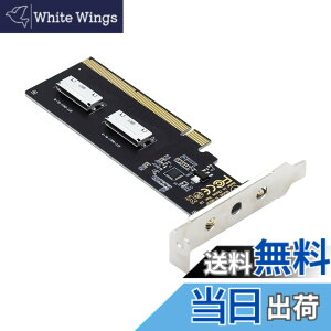 �y���������zNFHK PCIE PCI-Express 16x to Dual Oculink SFF-8612 SFF-8611 8X VROC�A�_�v�^�[ ���C���{�[�hSSD�O���t�B�b�N�X�J�[�h�p
