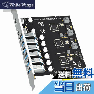 �y���������zGLOTREND U6A2C 8 �|�[�g PCIe ���݃J�[�h�AType-C 2 �|�[�g�{Type-A 6 �|�[�g�iUSB 3.2 Gen 1�j�AWindows/Linux �Ή��iMac OS ��Ή��j