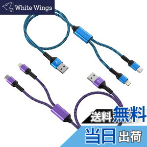 �y���������z2in1 iPhone �[�d�P�[�u�� �u2�{�g/1.2M�v�^�C�vc USB�P�[�u�� ���C�g�j���O�P�[�u�� 2.4A&3A�}���[�d Haoano �}���`�R�l�N�^�P�[�u�� 2�C��1 �[�d�R�[�h 2�䓯�����d�\ iPhone 17 Pro Max/16/1