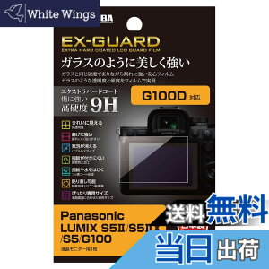 �y���������z�n�N�o HAKUBA EX-GUARD �t���ی�t�B���� Panasonic LUMIX S52 / S52X / S5 / G100 ��p EXGF-PAS5M2 �t���K�[�h ��ʕی� ���d�x9H ���h�~ 4977187347982