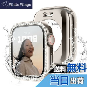 �y���������zRecoppa �R���p�`�u�� Apple Watch �P�[�X 44mm �L���L�� �A�b�v���E�H�b�`�J�o�[ �h���P�[�X Series 6 5 4 SE�ɑΉ� �K���X�t�B�����t�� ��̌^ IP68�h���d�l �_�C�������h ���� �I�V����