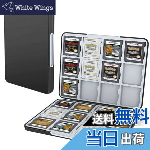 �y���������zPGRTYOF 3DS/DS �J�[�h�P�[�X 24 �����[ NS/3DSXL/2DS/2DSXL/DSi �Ή� �Q�[���J�Z�b�g�����|�[�`�w���F�x