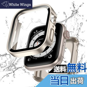 �y���������z�y�t���J�o�[�ی�zKawoco �A�b�v���E�H�b�` �h�� Apple Watch SE Series 6 5 4 �Ή� 44mm �P�[�X 2 in 1 �O��̕ی� ��d�\�� �ϏՌ� iWatch ��̌^ �X�^�[���C�g