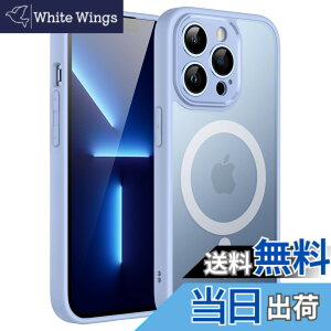 �y���������zJETech iPhone 13 Pro 6.1�C���`�p �}�O�l�b�g �P�[�X MagSafe�ɑΉ� �������̃}�b�g�w�� �J���������Y ���S�ی� ���^ �ϏՌ� �J�o�[ (��F)