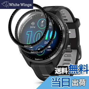 �y���������zSeGinn�y2���Z�b�g�z Garmin Forerunner 965 �Ή� �t�B���� PET �Y�f�@�� 3D�S�ʕی� ���� �C�A���X �w��h�~ �Ռ��z�� �����ߗ� �X�N���b�`�h�~ �ی�t�B���� Garmin Forerunner 965 �p �t���ی�