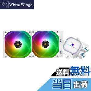 �y���������zThermalright Frozen Prism 240 White ARGB �t�� CPU ���N�[���[ 120 mm ARGB PWM �t�@���A240 �����d�l�A�R���s���[�^�[���N�[���[ AMD/AM4/AM5,INTEL 1700/1150/1151/1200/2011 �̂��߂�