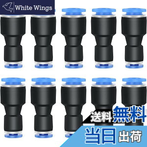 �y���������zTAILONZ PNEUMATIC 10���ł��O�a10mm x�O�a12mm�̒��ʈٌa�ǁA�v�b�V������C���R�l�N�^PG10-12�ł�