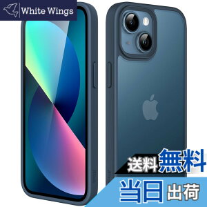 �y���������zJETech �}�b�g�P�[�X iPhone 13 Mini 5.4�C���` �ϏՌ����~���^���[�O���[�h�̗����h�~ ������̔������̔w�ʓd�b�J�o�[ �w��h�~ (�X�g�[���u���[)