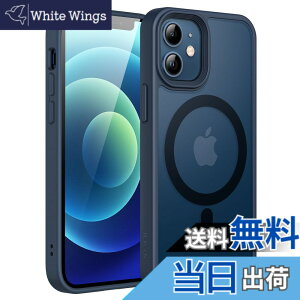 �y���������zJETech iPhone 12 mini 5.4�C���`�p �}�O�l�b�g �P�[�X MagSafe�ɑΉ� �������̃}�b�g�w�� ���^ �ϏՌ� �J�o�[ (�X�g�[���u���[)