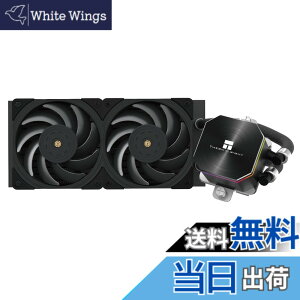 �y���������zThermalright Frozen Edge 240 Black PWM�t�@���t��CPU�E�H�[�^�[�N�[���[�A�|���v���x��3300RPM�ł��AS-FDB�x�A�����O�AAMD AM4 / AM5�A�C���e��LGA1150 / 1155 / 1200 / 1700 /1851/ 2011(FE240 Black)