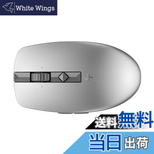 �y���������zHP ���C�����X�}�E�X ���� �}�E�X HP 710 ���`���[�W���u�� ���C�����X �É� Bluetooth Windows Mac ChromeOS 3��ڑ��Ή� USB-C�[�d�� �ؑ֎������X�N���[���z�C�[��(�V���o�[)�y�������K�i