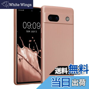 �y���������zkwmobile �X�}�z�P�[�X Google Pixel 7a�Ή� �P�[�X - �ϏՌ� �J�����ی� TPU �\�t�g ���^���b�N�s���N�S�[���h