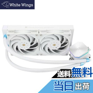 �y���������zTHERMALRIGHT Frozen Edge 240 White PWM�t�@���t���t��CPU�E�H�[�^�[�N�[���[�A240mm�z���C�g�R�[���h���E�d�l�AAMD/AM4/AM5�p�̓����E�H�[�^�[�N�[���[�q�[�g�V���N�A�C���e��LGA1700/1150/1151/1