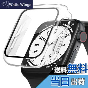 �y���������zPOLINK for Apple Watch�p �P�[�X Series 11/10/9/8/7/6/5/4/SE3/SE2/SE 44mm PC�f�� �����K���X �A�b�v���E�H�b�` �ی�p�J�o�[ �����^ ���ϋv �ϏՌ� �����ߗ� �w��h�~ for Apple Watch�p �J�o�[ �S��