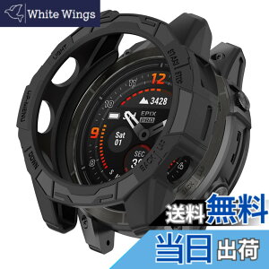 �y���������zSHEAWA for Garmin�K�[�~�� Fenix 7 Pro �P�[�X �J�o�[ �ی�P�[�X �݊��i Epix Pro 47mm TPU�S�� �ی�J�o�[ �ϏՌ� �A�N�Z�T���[ (�u���b�N)