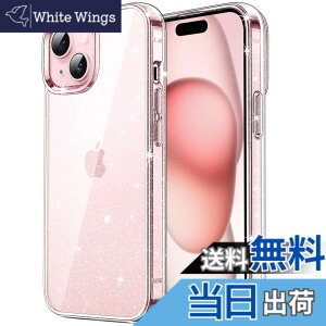 �y���������zJETech iPhone 15 Plus (6.7�C���`��p) ���炫�� �P�[�X �u�����u���� �Ռ��z�� �o���p�[�J�o�[ ���킢�� �L���L�� �����p (�N���A)