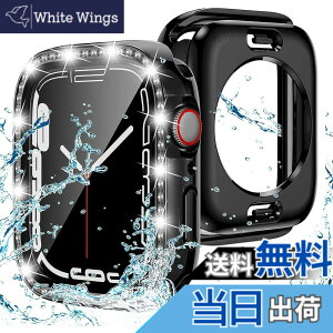 �y���������zAMAPC for Apple Watch �P�[�X 360�x�S�ʖh�� �o���h ���j�E�X�|�[�c��p �K���X�t�B���� ��̌^ applewatch�p �J�o�[ 360�t���{�f�B�h�� �A�b�v���E�H�b�` �P�[�X Apple Watch Series6/SE3/SE2/SE/5/