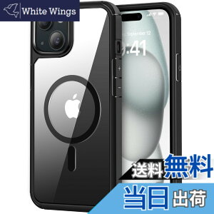 �y���������zTENDLIN iPhone 15 Plus �p�P�[�X MagSafe�Ή� ���^ ���ϖh�~ �ϏՌ� �Ή��A�C�t�H��15 Plus �J�o�[�i�u���b�N�j