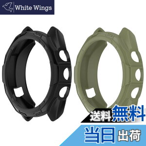 �y���������zSHEAWA for Garmin�K�[�~�� Approach S70 47mm �P�[�X �J�o�[ 2�Z�b�g TPU�S�� �ی�P�[�X �݊��i �ی�J�o�[ �ϏՌ� �A�N�Z�T���[ (�u���b�N+�A�[�~�[�O���[��)